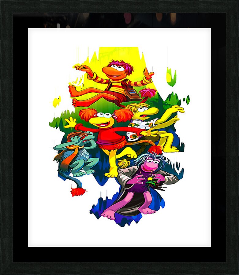 fraggle 53 Picture Frame print