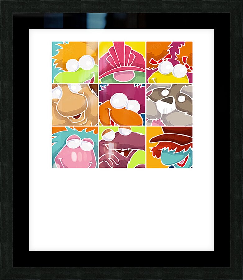 fraggle 56 Picture Frame print
