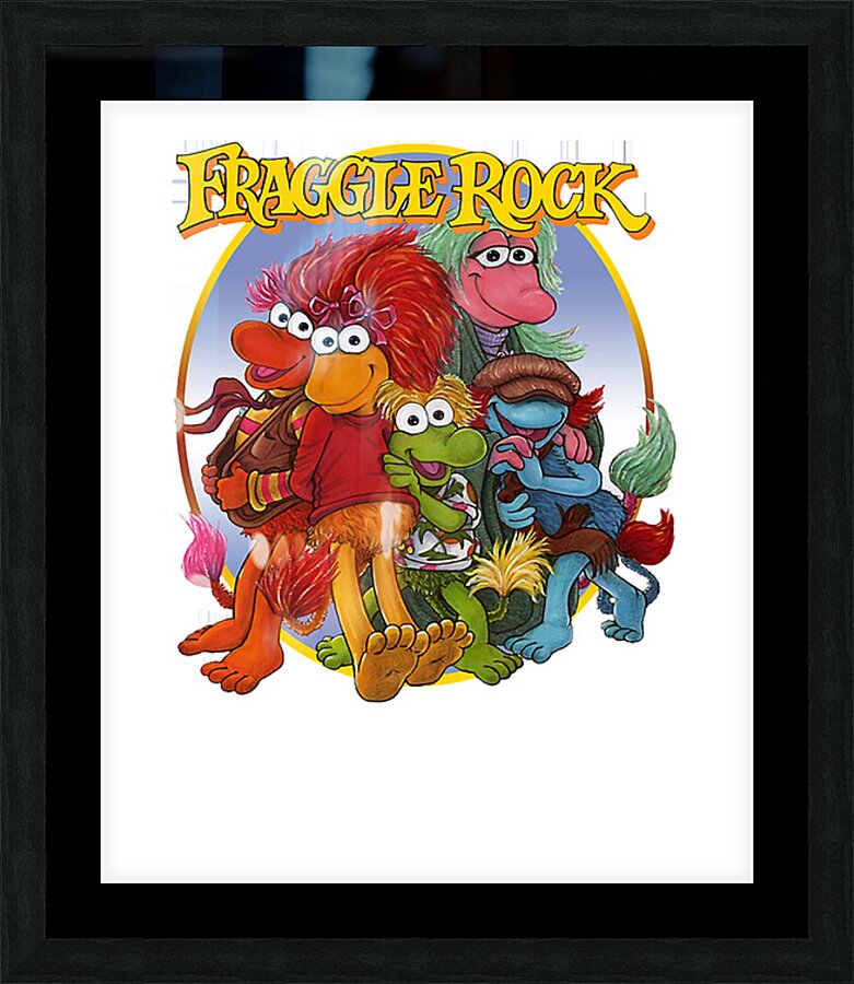 fraggle 57 Picture Frame print
