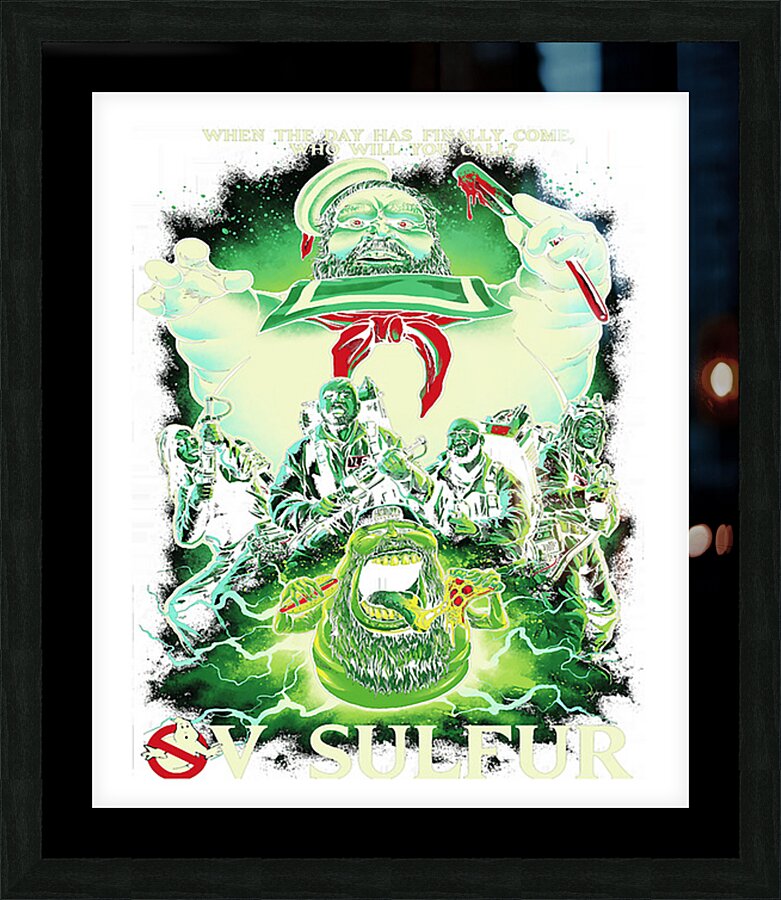 Ghostbusters 2 Picture Frame print