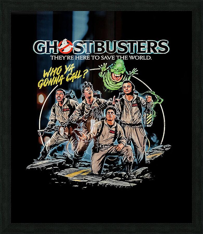 Ghostbusters 12 Picture Frame print