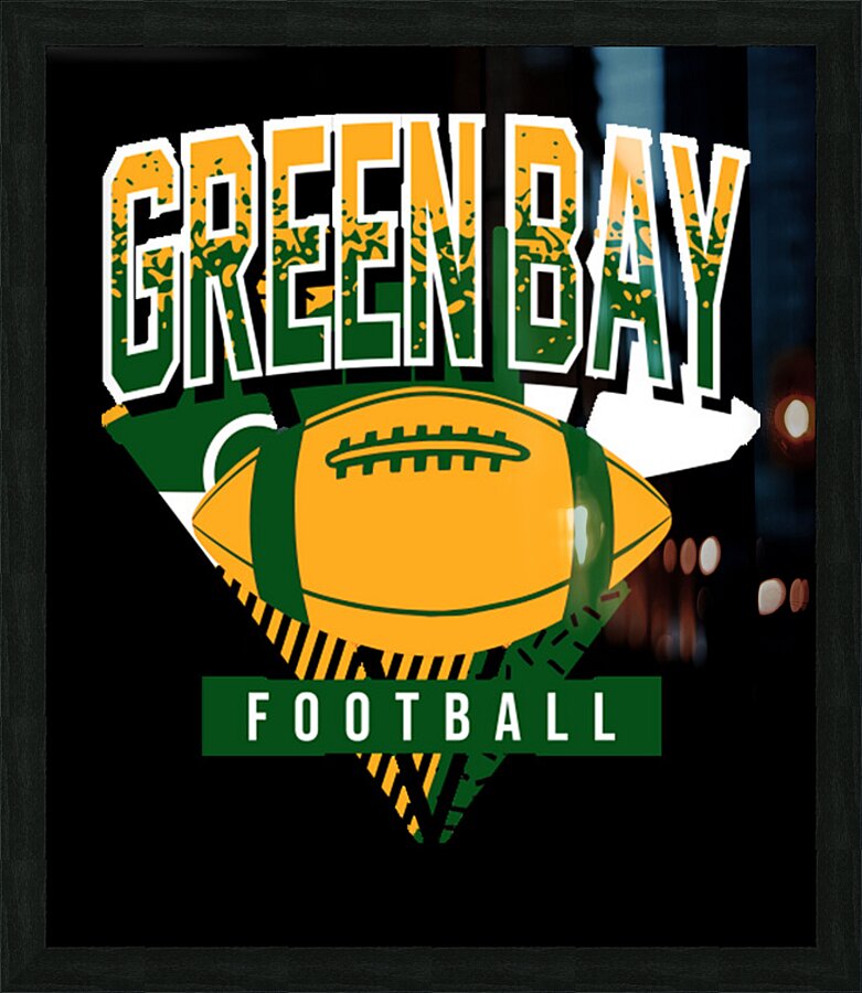 Green Bay Packers 13 Picture Frame print