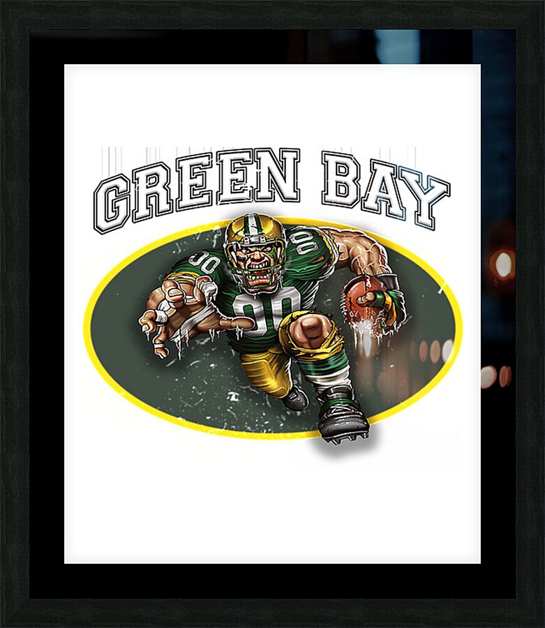 Green Bay Packers 21 Picture Frame print