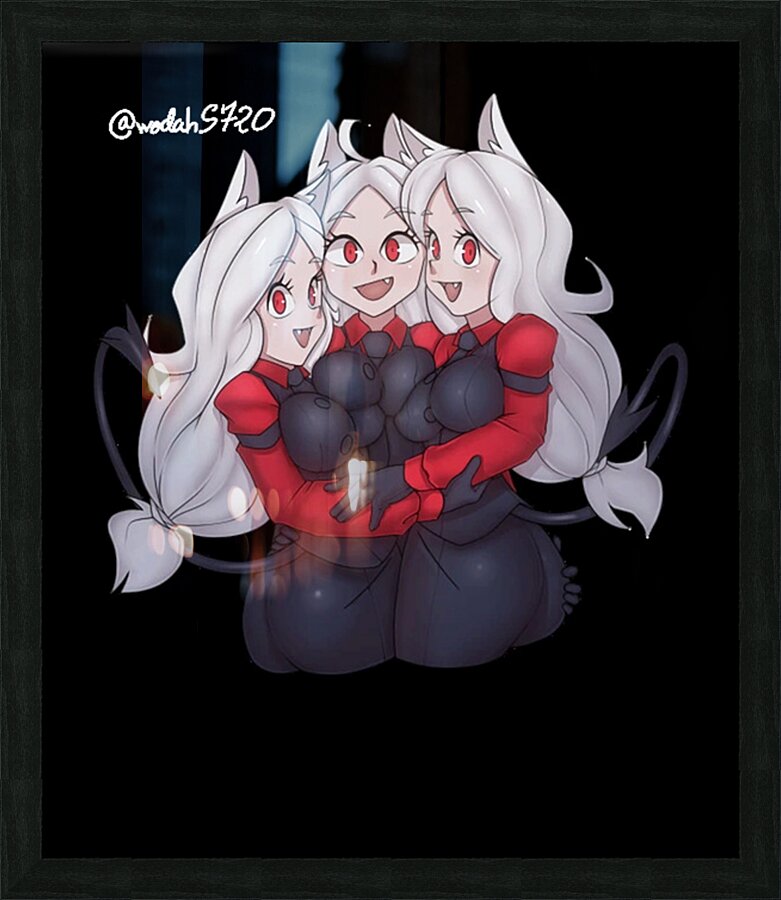 Helltaker 7 Picture Frame print