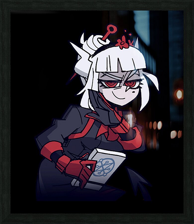 Helltaker 14 Picture Frame print