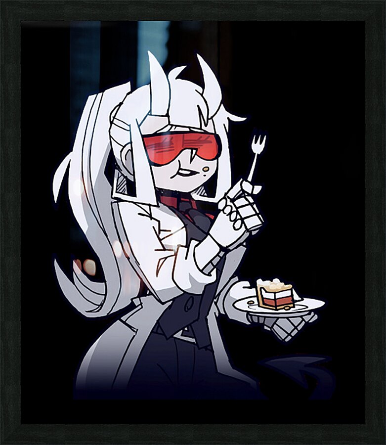 Helltaker 16 Picture Frame print