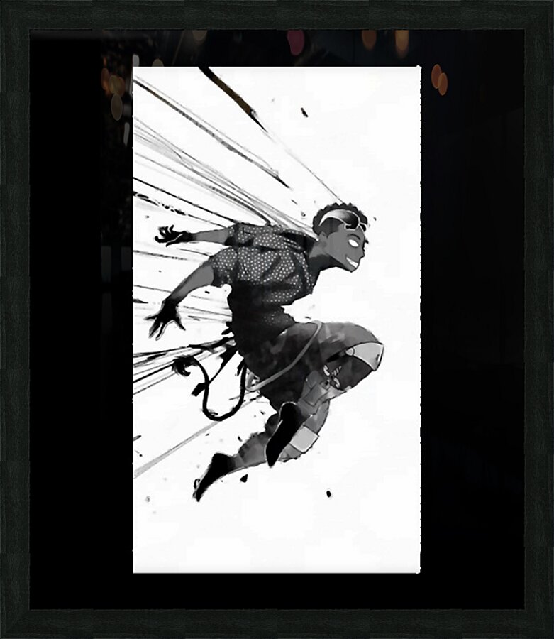 Helltaker 39 Picture Frame print