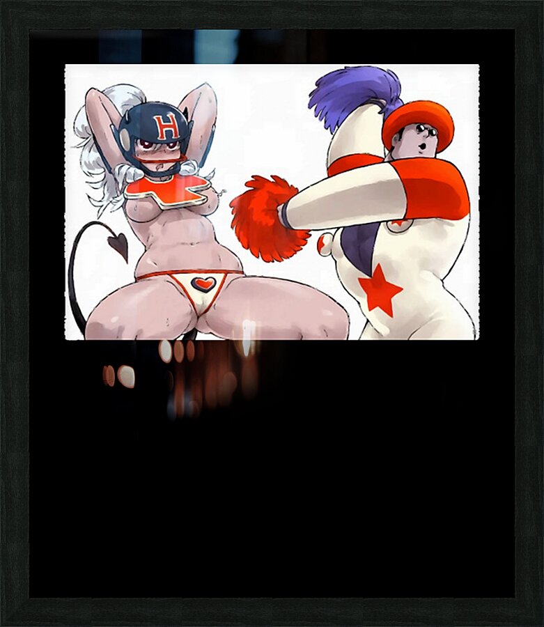 Helltaker 51 Picture Frame print