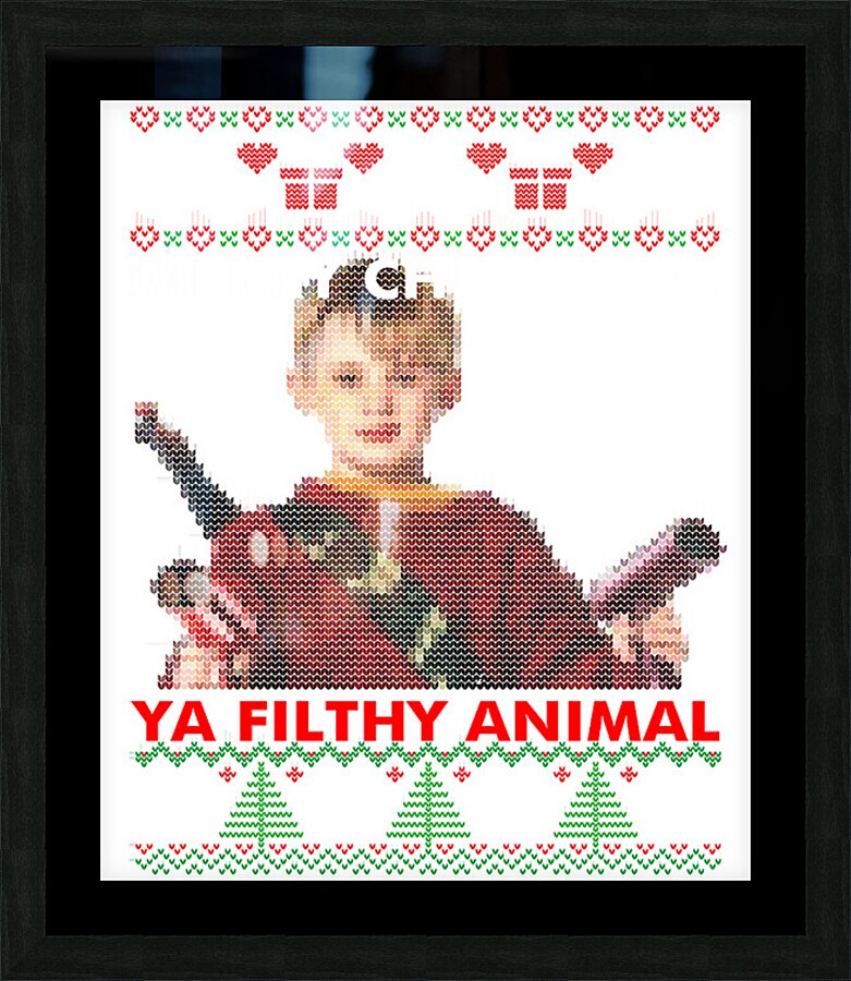 home alone 4 Picture Frame print