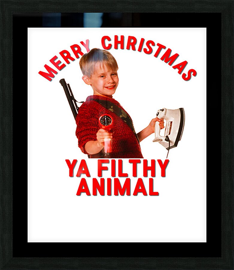 home alone 5 Picture Frame print