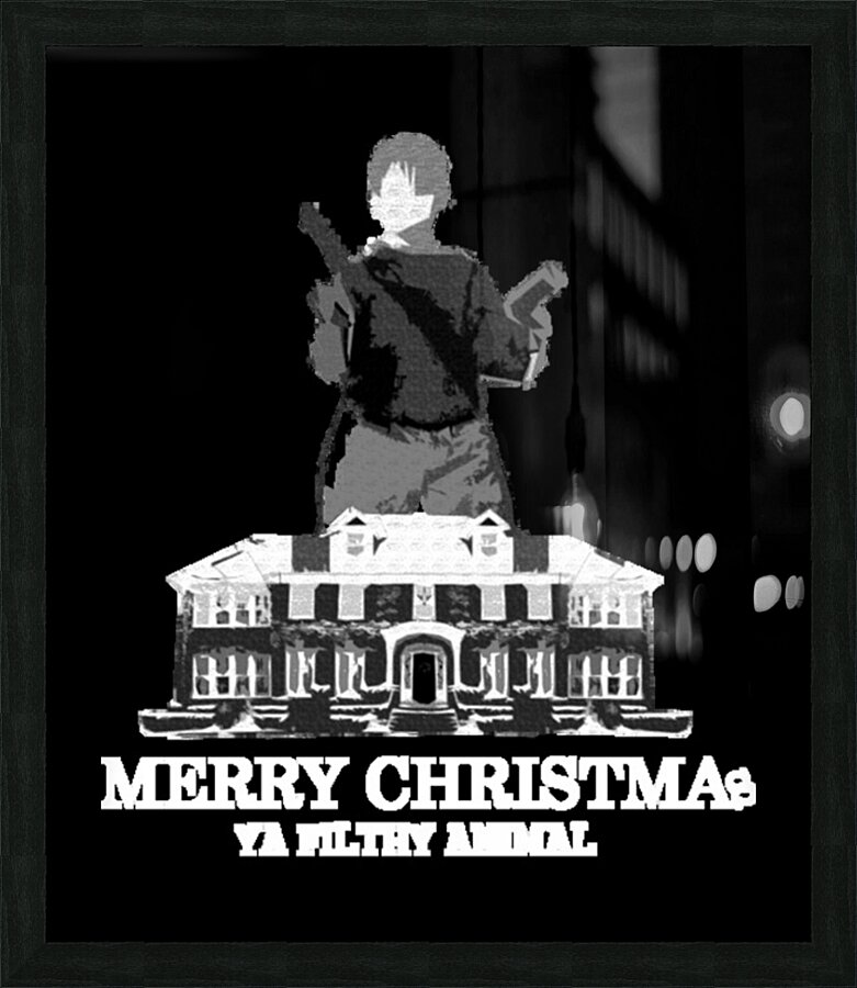 home alone 15 Picture Frame print