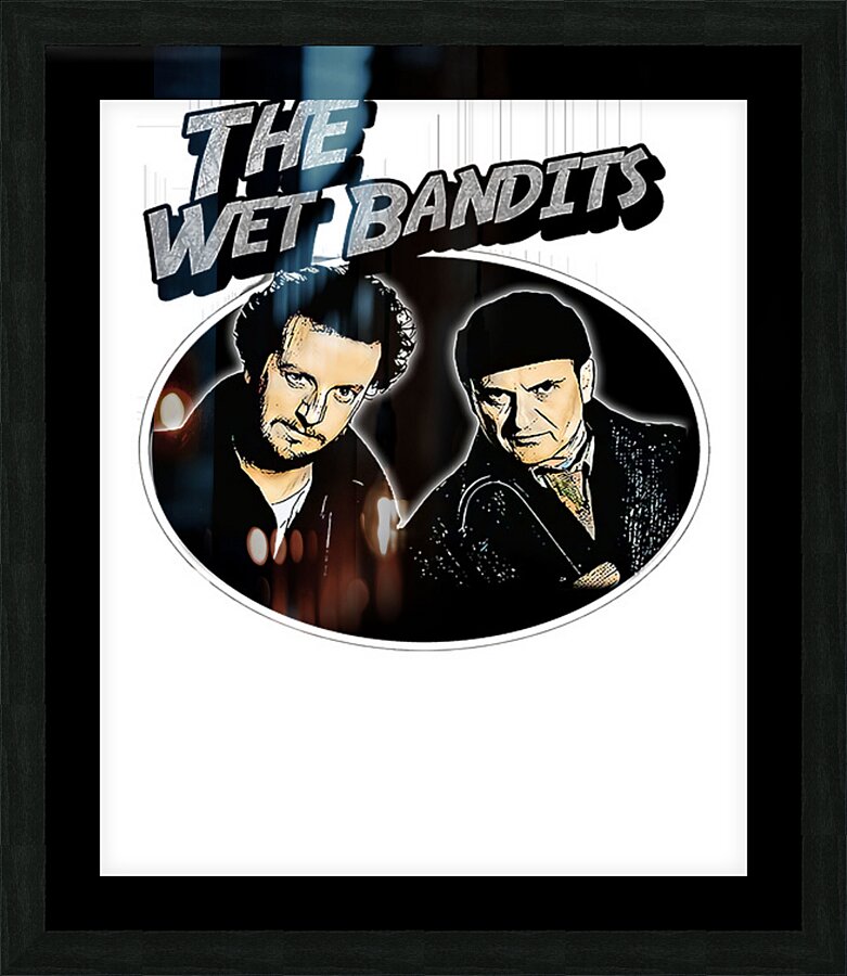 home alone 17 Picture Frame print