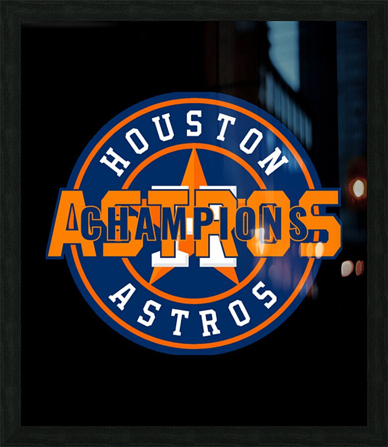 Houston Astros 18 Picture Frame print