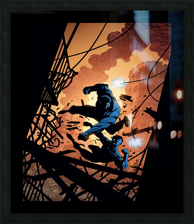 Invincible 4 Picture Frame print