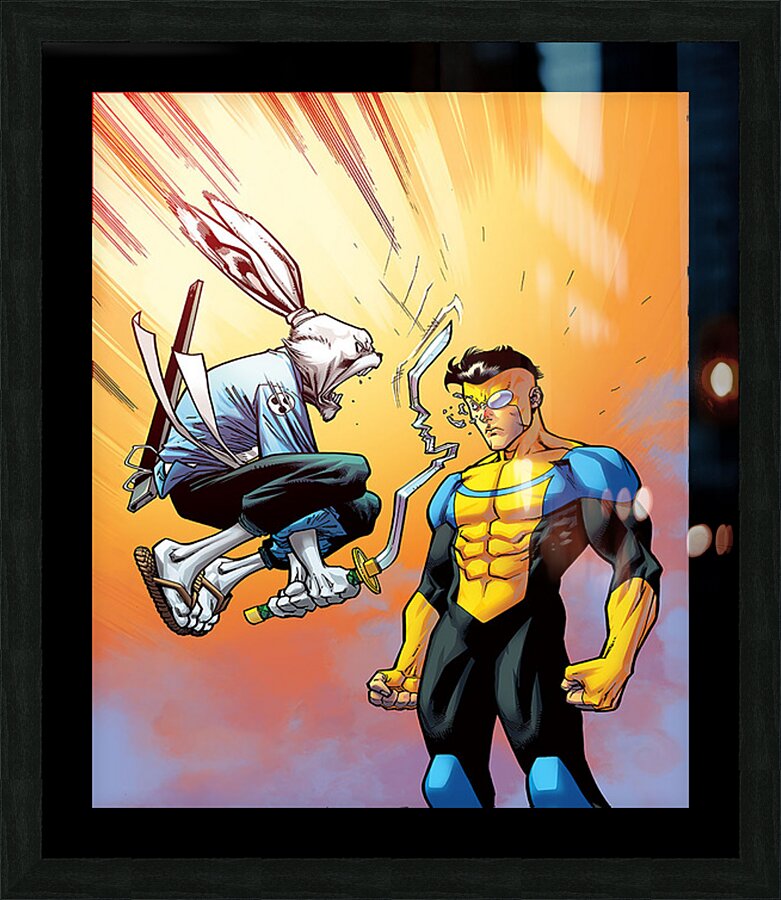 Invincible 8 Picture Frame print