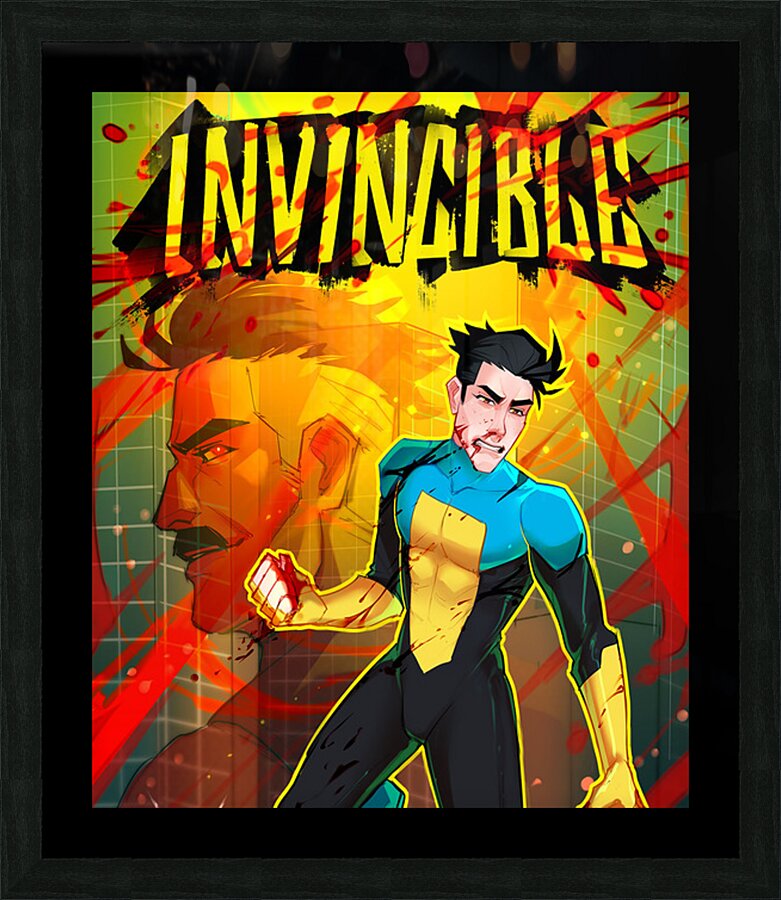 Invincible 22 Picture Frame print