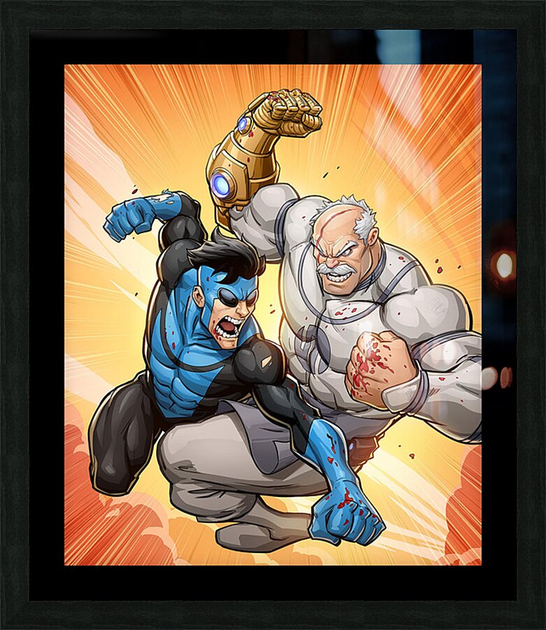 Invincible 23 Picture Frame print