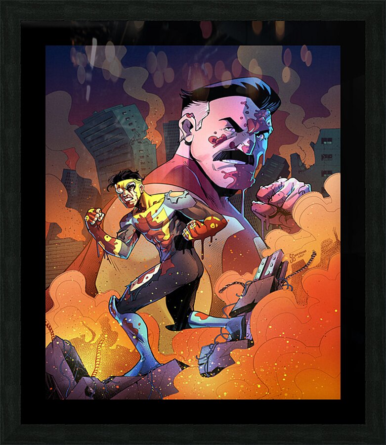Invincible 25 Picture Frame print