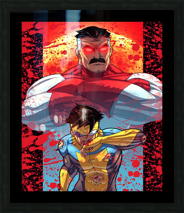 Invincible 26 Picture Frame print