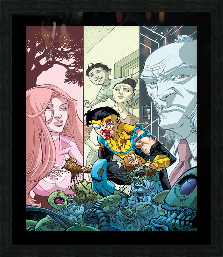 Invincible 27 Picture Frame print