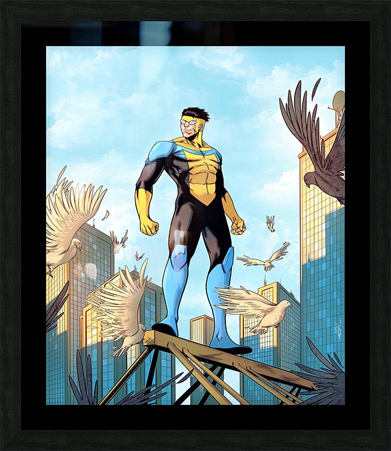 Invincible 30 Picture Frame print