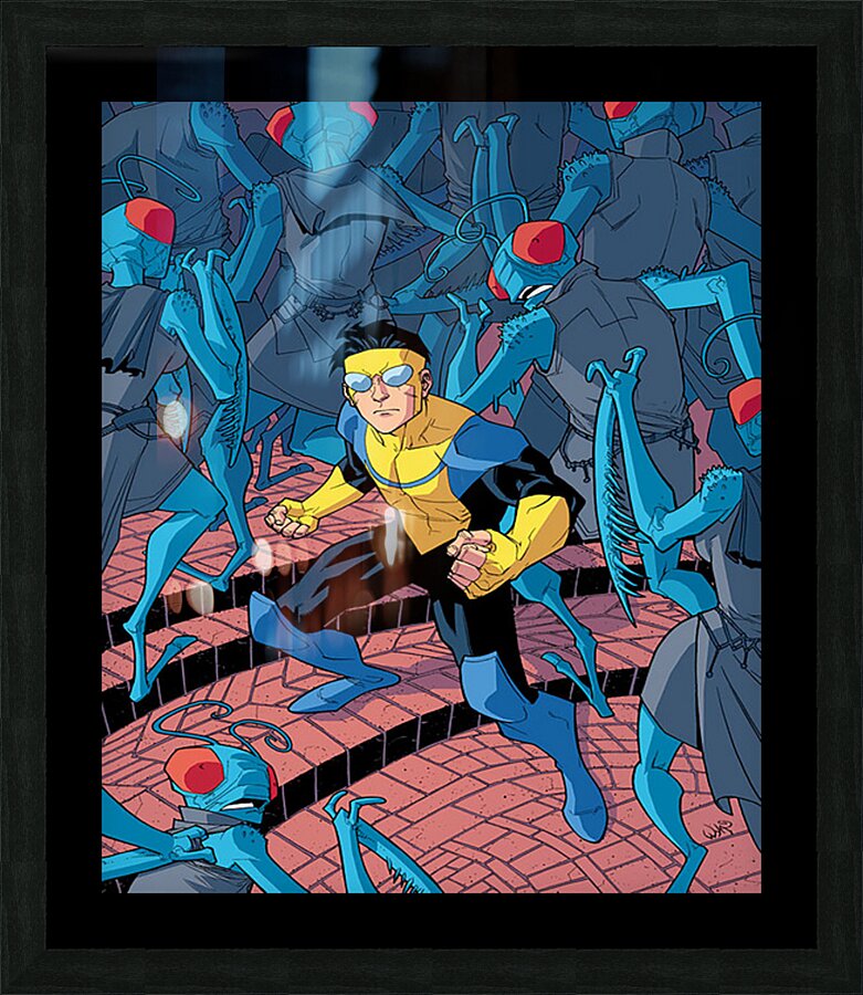 Invincible 31 Picture Frame print