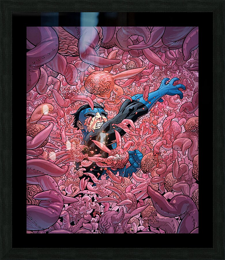 Invincible 33 Picture Frame print