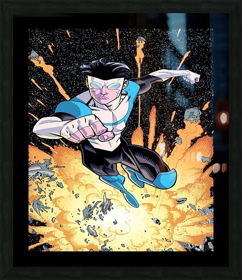 Invincible 34 Picture Frame print