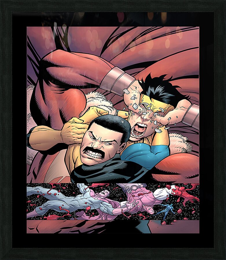 Invincible 35 Picture Frame print