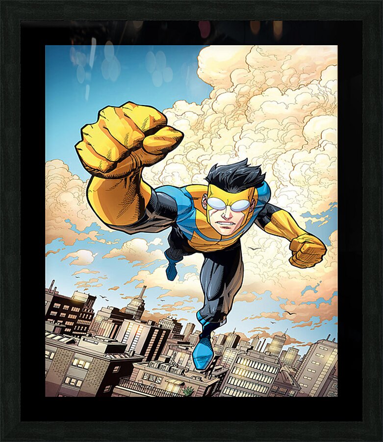 Invincible 36 Picture Frame print