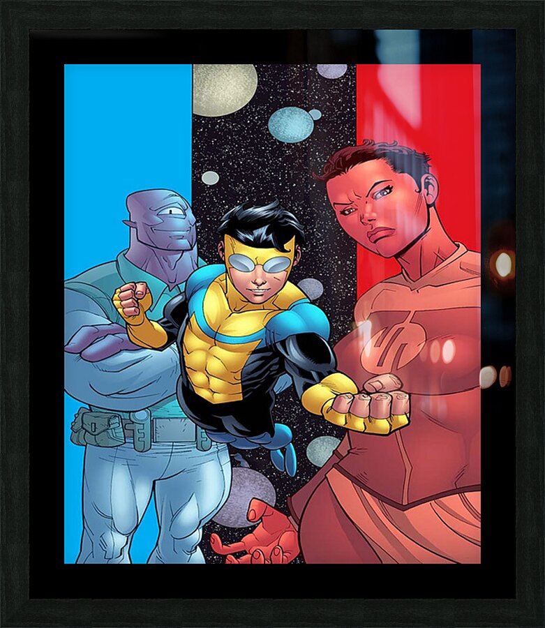Invincible 38 Picture Frame print