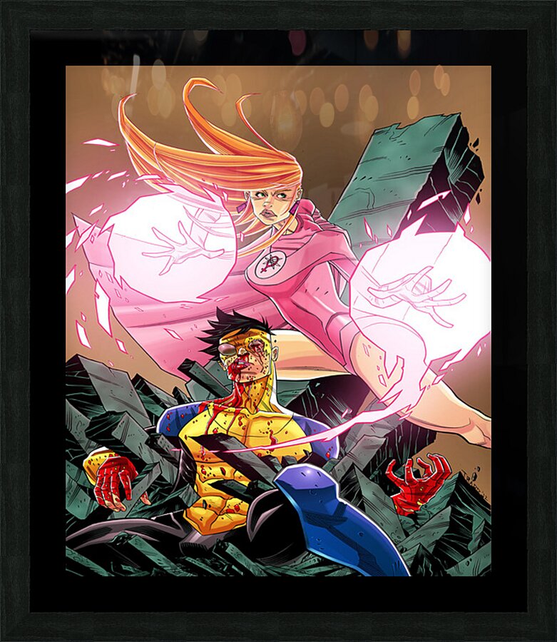 Invincible 42 Picture Frame print