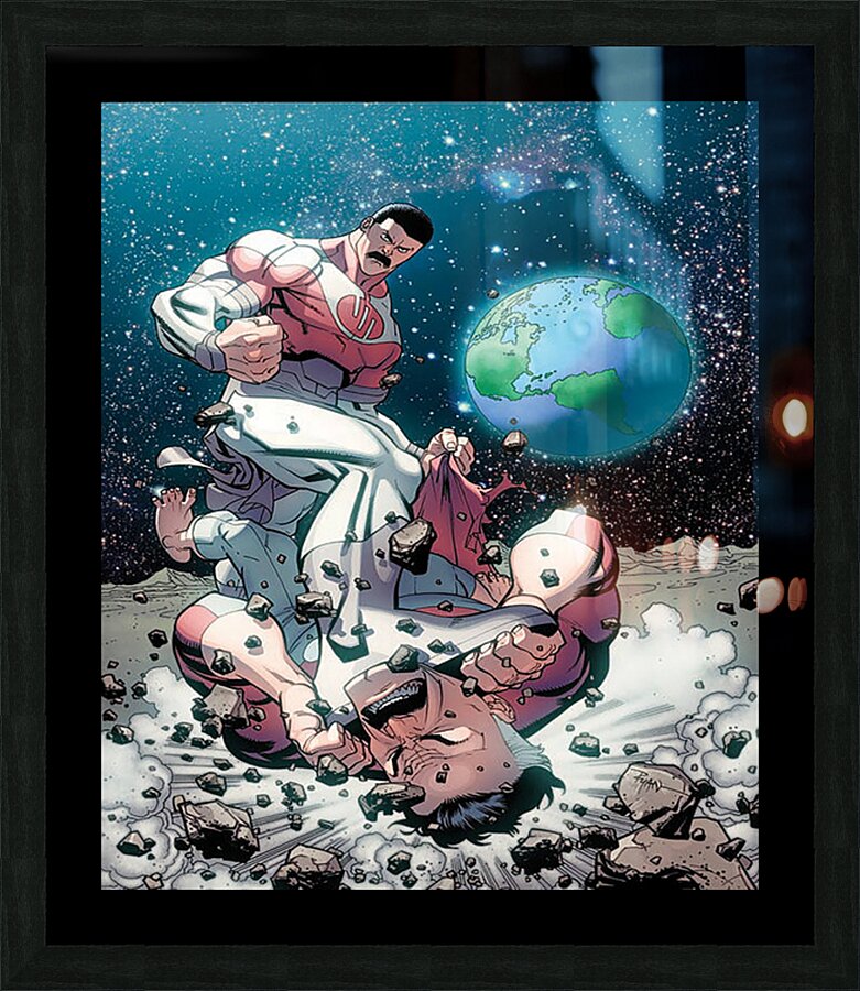Invincible 43 Picture Frame print