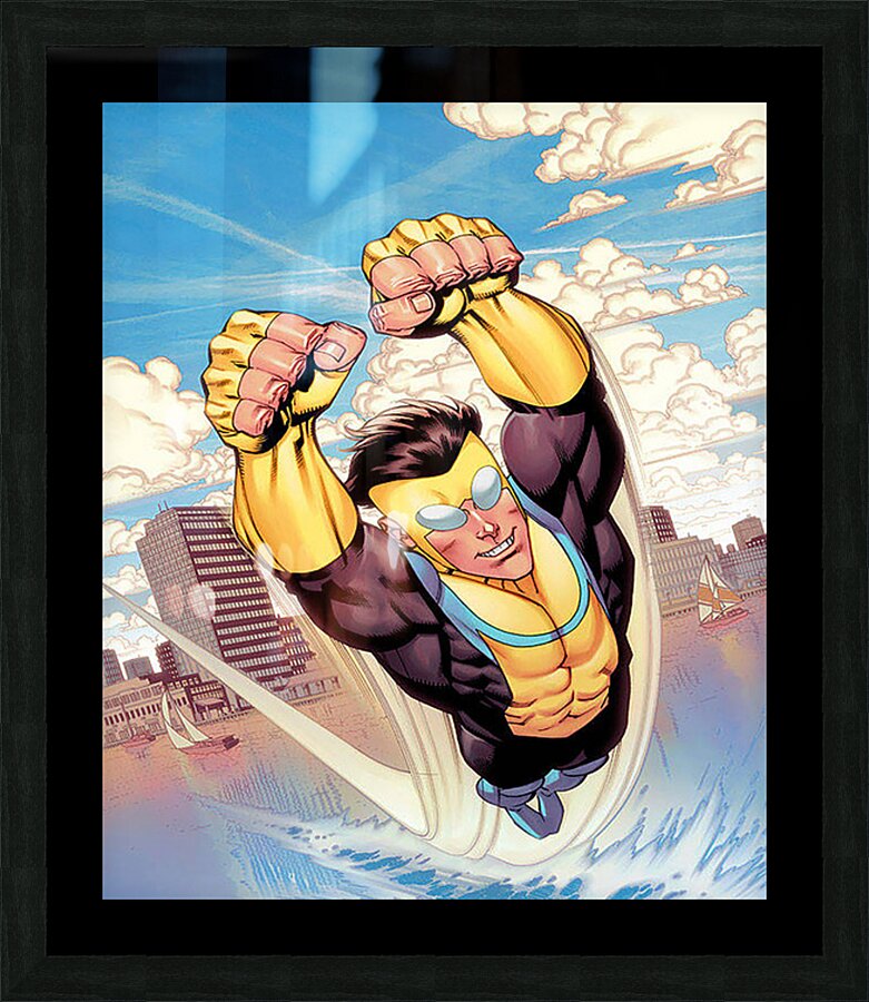 Invincible 44 Picture Frame print