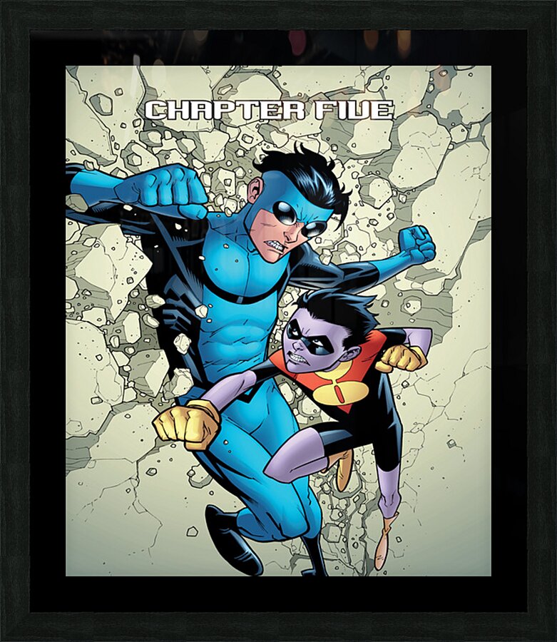 Invincible 46 Picture Frame print
