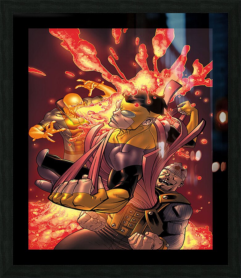 Invincible 51 Picture Frame print