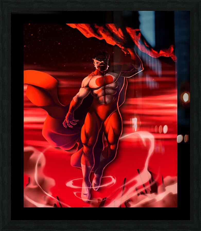 Invincible 52 Picture Frame print