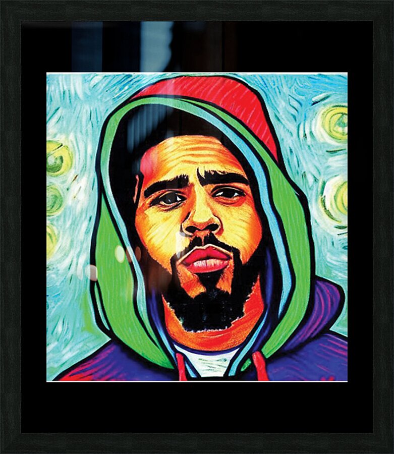 J. Cole 11 Picture Frame print