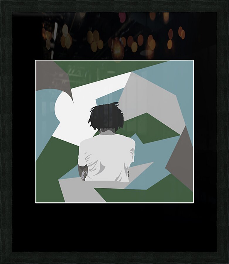 J. Cole 17 Picture Frame print