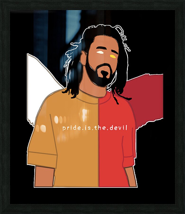 J. Cole 22 Picture Frame print