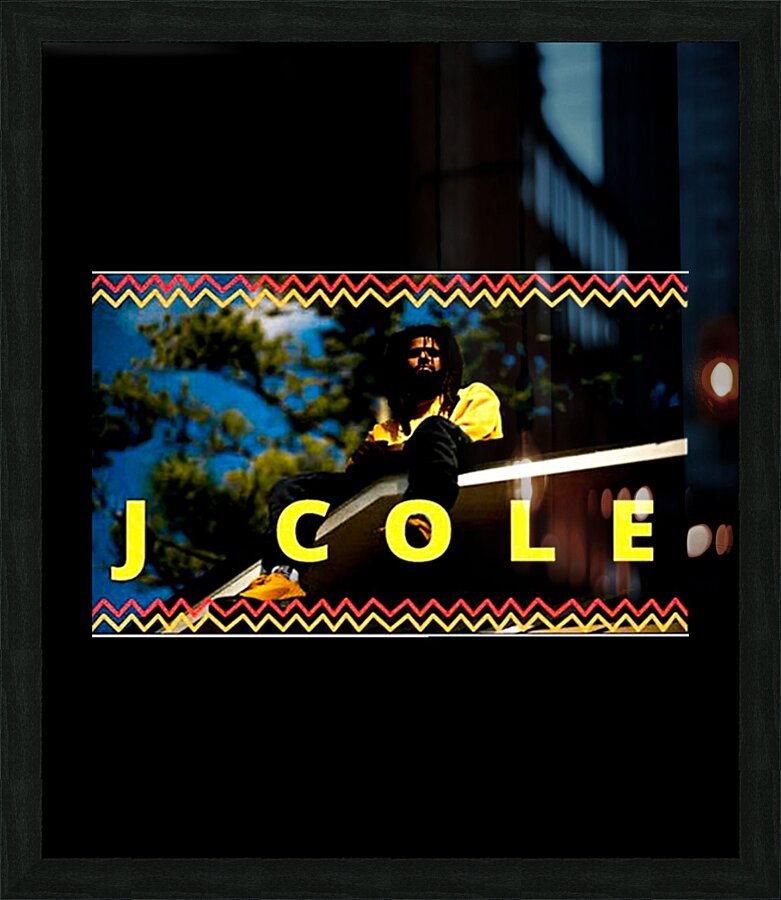 J. Cole 25 Picture Frame print