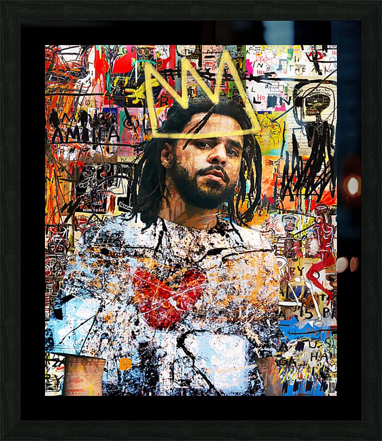 J. Cole 27 Picture Frame print