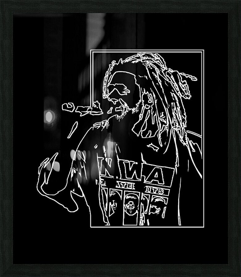 J. Cole 28 Picture Frame print