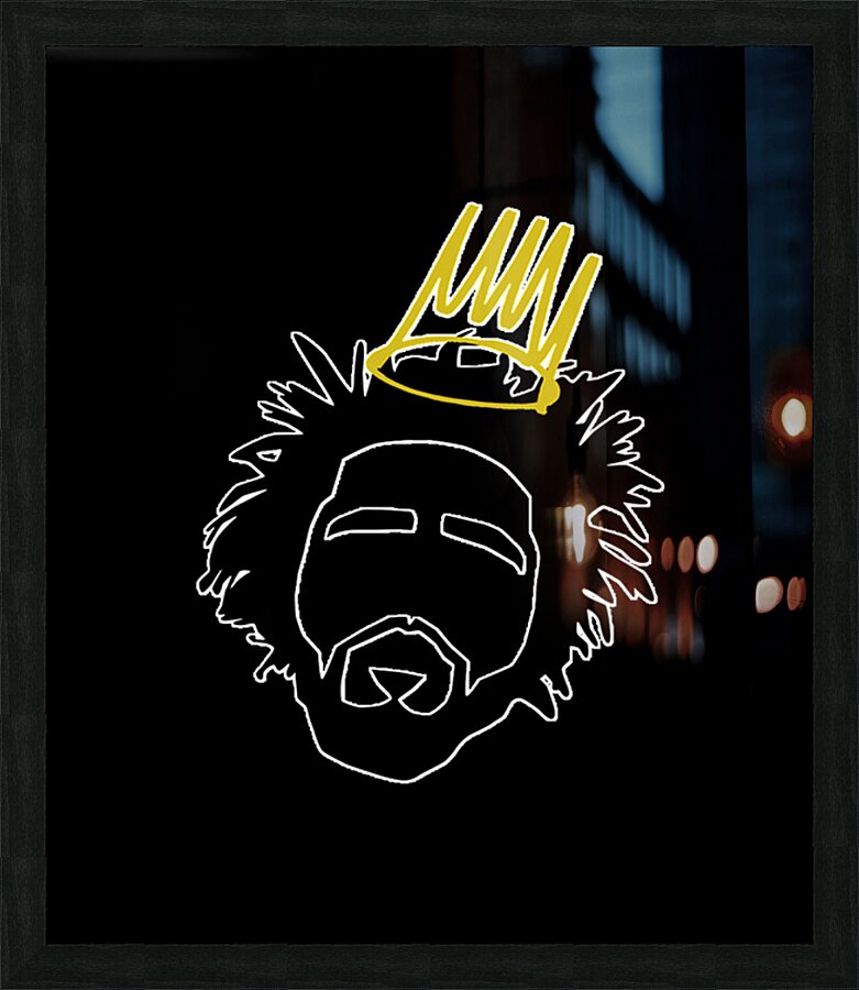 J. Cole 30 Picture Frame print