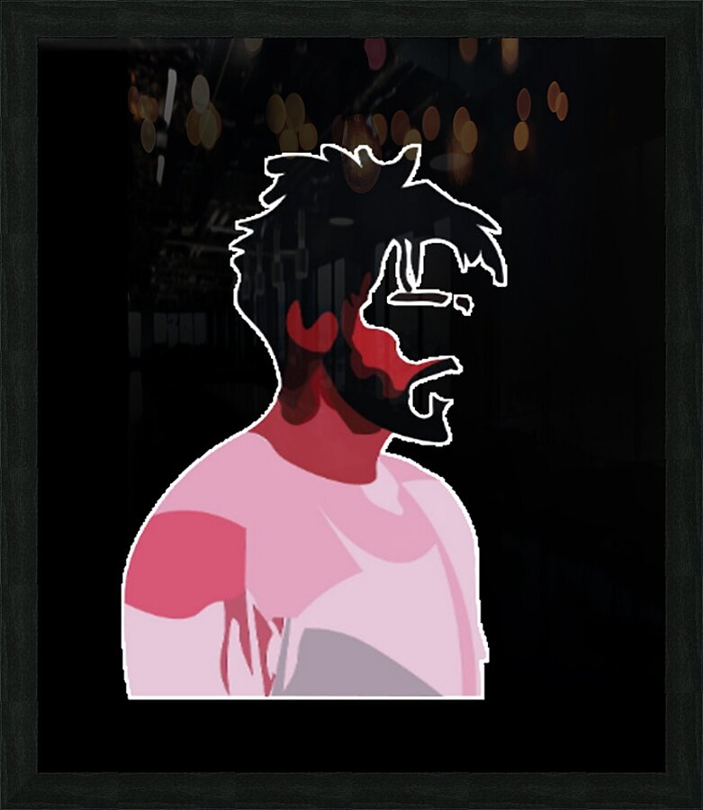 J. Cole 32 Picture Frame print