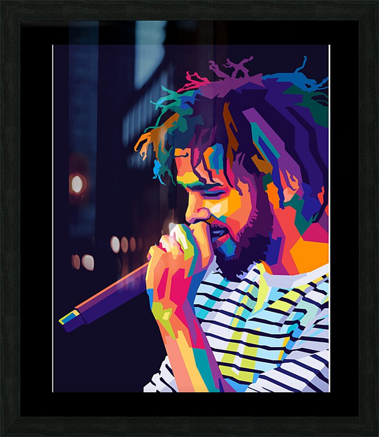 J. Cole 35 Picture Frame print
