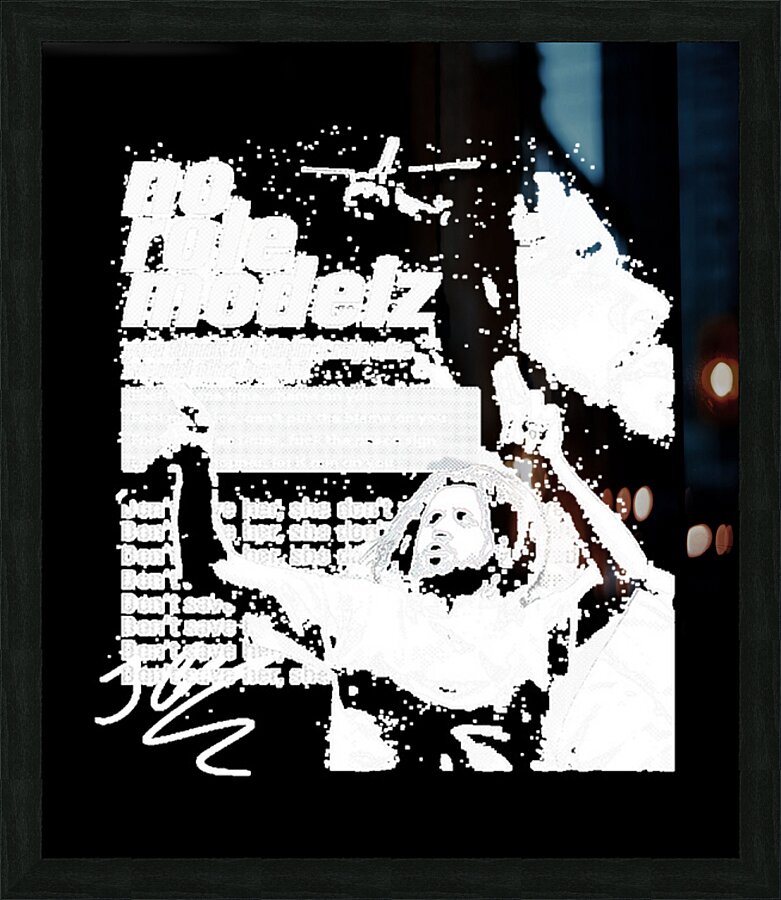J. Cole 37 Picture Frame print