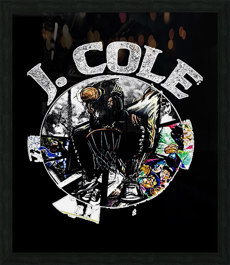 J. Cole 41 Picture Frame print
