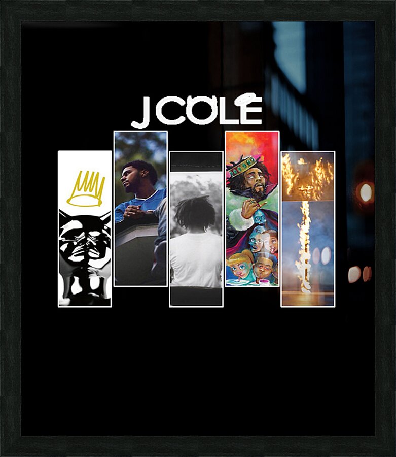 J. Cole 51 Picture Frame print