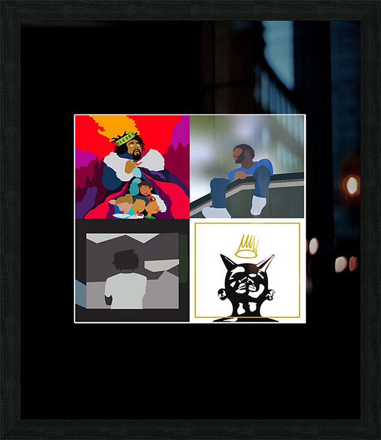 J. Cole 54 Picture Frame print